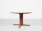 Midcentury Danish Extendable Round Dining Table in Teak attributed to Silkeborg 1960s 1