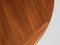 Midcentury Danish Extendable Round Dining Table in Teak attributed to Silkeborg 1960s, Image 11