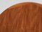 Midcentury Danish Extendable Round Dining Table in Teak attributed to Silkeborg 1960s, Image 10