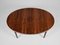 Mid-Century Danish Oval Dining Table in Rosewood attributed to Harry Østergaard for a/S Randers Møbelfabrik, 1960s, Image 6