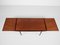 Mid-Century Danish Dining Table in Teak attributed to Johannes Andersen for Uldum, 1960s 4