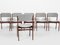 Mid-Century Danish Dining Chairs in Rosewood attributed to Erik Buch for Oddense Maskinnedkeri, 1960s, Set of 6 3