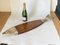 20th Century French Brown Wooden Cutting Board, Image 14
