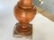 Tall 19th Century Neoclassical French Terracotta Baluster Lamp in Brown Color, Image 7