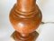 Tall 19th Century Neoclassical French Terracotta Baluster Lamp in Brown Color 10
