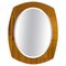 Italian Oval Two-Tone Mirror attributed to Cristal Luxor for Antonio Lupi, 1960s, Image 1