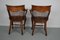 Edwardian English Oak Spindle Back Captains Office Desk Chairs, Set of 2 20