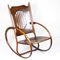 827 Sedia a dondolo attribuita a Michael Thonet per Thonet, Immagine 6