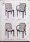 811 Chairs attributed to Josef Hoffmann for Thonet, 1940s, Set of 4 2