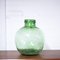Grüne mundgeblasene Vintage Glasflasche Viresa zugeschrieben, 1970er 2
