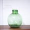 Vintage Green Handblown Glass Bottle Demijohn attributed to Viresa, 1970s, Image 2