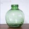 Bottiglia damigiana vintage in vetro soffiato verde attribuita a Viresa, anni '70, Immagine 4