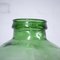 Bottiglia damigiana vintage in vetro soffiato verde attribuita a Viresa, anni '70, Immagine 5