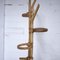 Vintage Rattan and Bamboo Plant Stand with Tripod Base, 1960s, Image 7