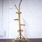 Vintage Rattan and Bamboo Plant Stand with Tripod Base, 1960s, Image 3