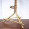 Vintage Rattan and Bamboo Plant Stand with Tripod Base, 1960s, Image 8
