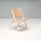 Wicker Folding Chairs attributed to Gio Ponti for Molteni & C, 2014, Set of 2 5