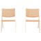 Wicker Folding Chairs attributed to Gio Ponti for Molteni & C, 2014, Set of 2, Image 3