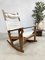Mid-Century Model Ge-673 Rocking Chair Rocking Chair by Wegner for Getama, 1950s 1