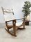 Mid-Century Model Ge-673 Rocking Chair Rocking Chair by Wegner for Getama, 1950s, Image 1