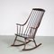 Rocking Chair by Lena Larsen for Nesto, Sweden, 1960s 1