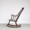 Rocking Chair par Lena Larsen pour Nesto, Suède, 1960s 3