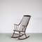 Rocking Chair par Lena Larsen pour Nesto, Suède, 1960s 2