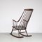 Rocking Chair by Lena Larsen for Nesto, Sweden, 1960s 4