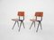 Model Result Dining Chairs attributed to Friso Kramer for Ahrend, the Netherlands ,1970s, Set of 2 1