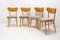 Mid-Century Dining Chairs, Czechoslovakia, 1960s, Set of 4, Image 5
