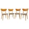 Mid-Century Dining Chairs, Czechoslovakia, 1960s, Set of 4 1