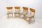 Mid-Century Dining Chairs, Czechoslovakia, 1960s, Set of 4 4