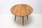 Folding Walnut Coffee Table, Czechoslovakia, 1950s 7