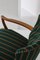 Danish Modern Lounge Chair in Oak & Traditional Danish Olmerdug Wool by Henning Kjærnulf, 1950s, Image 11