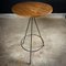 Large Industrial Standing Table in Iron with Wooden Sheet 14