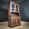 Art Deco Buffet Cupboard with Glass and Brass, 1920s 2