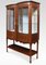 Mahogany Bow Front Display Cabinet 2