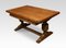 Oak Draw Leaf Refectory Table, 1890s, Image 1