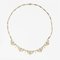 20th Century 18 Karat French Yellow Gold Drapery Necklace, 1890s 1