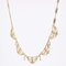 20th Century 18 Karat French Yellow Gold Drapery Necklace, 1890s 5