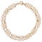 20th Century French 18 Karat Rose Gold Double Row Bracelet, 1890s 1