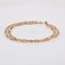 20th Century French 18 Karat Rose Gold Double Row Bracelet, 1890s, Image 3