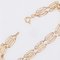 20th Century French 18 Karat Rose Gold Double Row Bracelet, 1890s 9