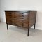 Mid-Century Plan Chest with Inset Handles on Metal Legs by Abbess, Image 5