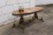 Tavolino da caffè vintage in marmo onice e ottone, Francia, anni '70, Immagine 5