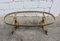 Vintage French Coffee Table in Onyx Marble and Brass, 1970s, Image 10