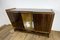 Art Deco Sideboard in Macassar with Mirrored Display Shelf, 1920s 8