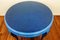 Mid-Century Coffee Table in Blue with Marble Top, 1960s 3