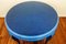Mid-Century Coffee Table in Blue with Marble Top, 1960s, Image 3