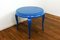 Table Basse Mid-Century Bleue avec Plateau en Marbre, 1960s 6